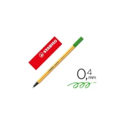 Rotulador Stabilo point 88/33 Verde manzana