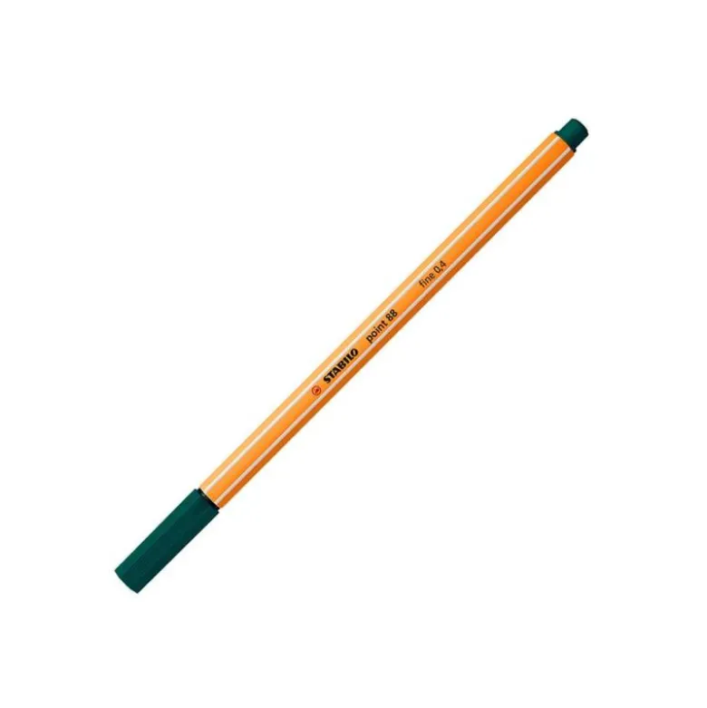 Rotulador Stabilo point 88/96 Color verde pino