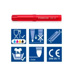 Rotulador Staedtler Jumbo Noris Club Caja 12 Rotuladores surtidos