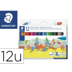 Rotulador Staedtler Jumbo Noris Club Caja 12 Rotuladores surtidos