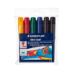 Rotulador Staedtler Jumbo Noris Club Punta Fina Caja 6 Rotuladores