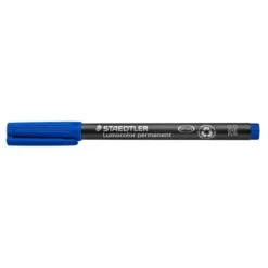 ROTULADOR STAEDTLER LUMOCOLOR RETROPROYECCION PUNTA DE FIBRAPERMANENTE 317-3 AZUL PUNTA MEDIA REDONDA 0.8-1 MM