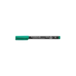 ROTULADOR STAEDTLER LUMOCOLOR RETROPROYECCION PUNTA DE FIBRAPERMANENTE 317-5 VERDE PUNTA MEDIA REDONDA 0.8-1 MM