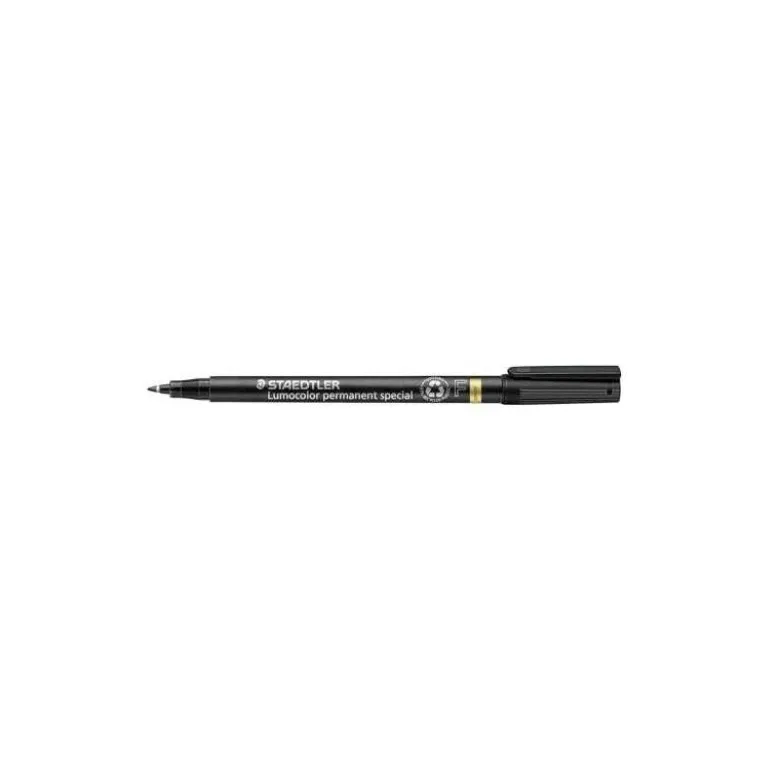 ROTULADOR STAEDTLER LUMOCOLOR RETROPROYECCION PUNTA DE FIBRA PERMANENTE SPECIAL 319-9 NEGRO PUNTA FINA