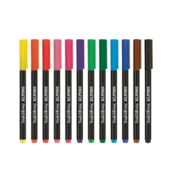 ROTULADOR ALPINO PUNTA DE PINCEL LETTERING ESTUCHE DE 12 UNIDADES COLORES SURTIDOS