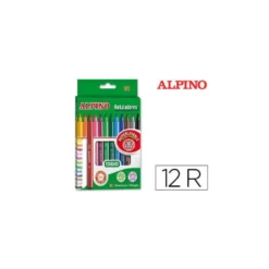 Rotulador Alpino Standard Punta Fina Lavable Caja 12 rotuladores