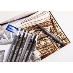 ROTULADOR ARTLINE CALIBRADO MICROMETRICO NEGRO ILLUSTRATION PEN EK-282ILN PUNTA POLIACETAL 0,2MM