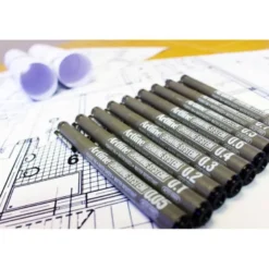 ROTULADOR ARTLINE CALIBRADO MICROMETRICO NEGRO ILLUSTRATION PEN EK-288ILN PUNTA POLIACETAL 0,8MM