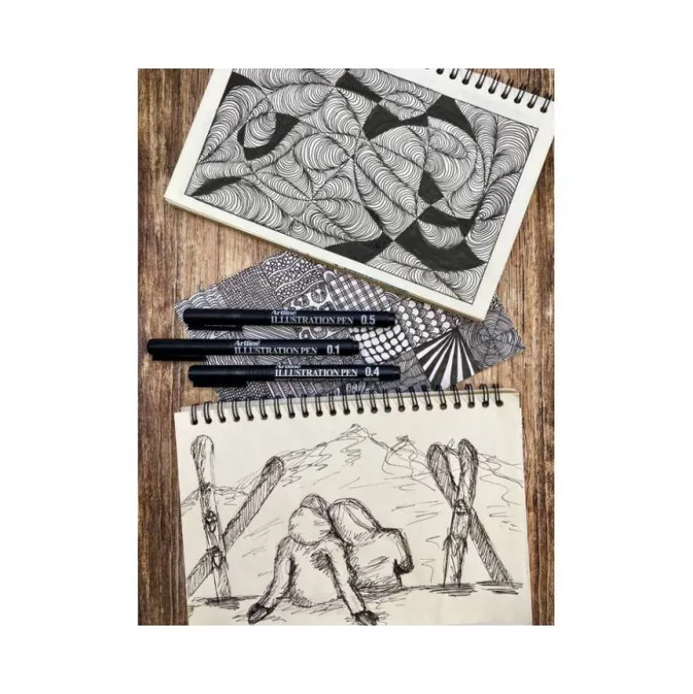 ROTULADOR ARTLINE CALIBRADO MICROMETRICO NEGRO ILLUSTRATION PEN EK-2805ILN PUNTA POLIACETAL 0,05MM