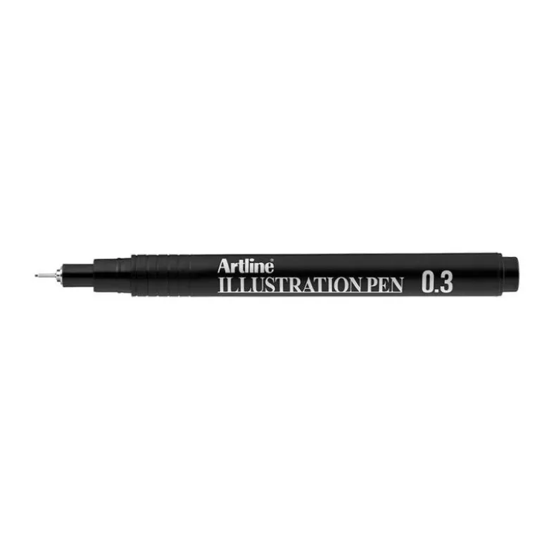ROTULADOR ARTLINE CALIBRADO MICROMETRICO NEGRO ILLUSTRATION PEN EK-283ILN PUNTA POLIACETAL 0,3MM