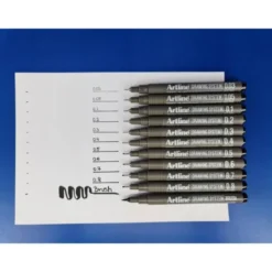 ROTULADOR ARTLINE CALIBRADO MICROMETRICO NEGRO ILLUSTRATION PEN EK-287ILN PUNTA POLIACETAL 0,7MM