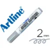 ROTULADOR ARTLINE CAMISETA EKT-2 GRIS PUNTA REDONDA 2 MM PARA USO EN CAMISETAS