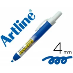 ROTULADOR ARTLINE CLIX FLUORESCENTE EK-63 AZUL PUNTA BISELADA 4 MM
