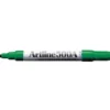 Rotulador Artline EK-500 punta redonda 2 mm recargable verde para pizarra
