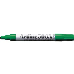 Rotulador Artline EK-500 punta redonda 2 mm recargable verde para pizarra