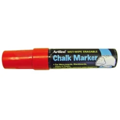 Rotulador Artline EPW-12 para pizarra tipo tiza Color rojo