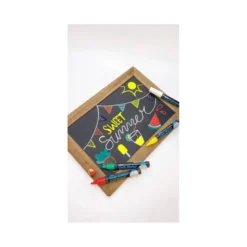 Rotulador Artline EPW-4 para pizarra tipo tiza Color Azul Bolsa 4 unidades