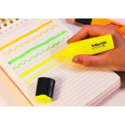 ROTULADOR ARTLINE FLUORESCENTE EK-690 ECO GREEN PUNTA BISELADA 1-4 MM AZUL