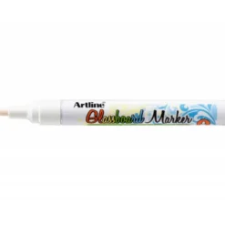Rotulador Artline Glassboard Marker Especial color Blanco para pizarra de cristal