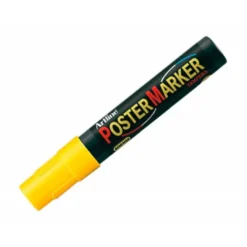 Rotulador Artline Poster Marker EPP-4 Punta Redonda Trazo 2mm Color Amarillo Fluor
