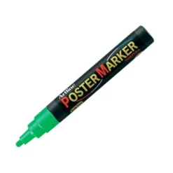 Rotulador Artline Poster Marker EPP-4 Punta Redonda Trazo 2mm Color Verde Flúor