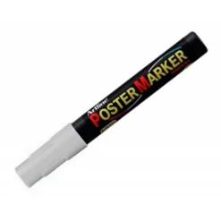 Rotulador Artline Poster Marker EPP-4 Punta Redonda Trazo 2mm Color Plata Metalizado