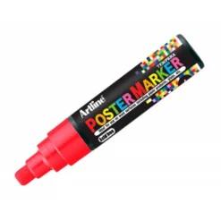 Rotulador Artline Poster Marker EPP-6 Punta Redonda Trazo 6mm Color Rojo