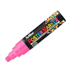 Rotulador Artline Poster Marker EPP-6 Punta Redonda Trazo 6mm Color Rosa Flúor