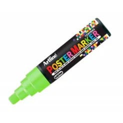 Rotulador Artline Poster Marker EPP-6 Punta Redonda Trazo 6mm Color Verde Flúor