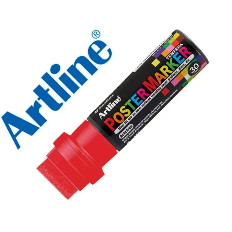 ROTULADOR ARTLINE POSTER MARKER EPP-30 PUNTA RECTANGULAR 30 MM COLOR MARRON