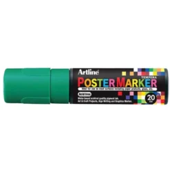 ROTULADOR ARTLINE POSTER MARKER EPP-20 PUNTA RECTANGULAR 20 MM COLOR VERDE
