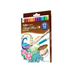 ROTULADOR ARTLINE SUPREME BRUSH EPFS PINTURA BASE DE AGUA PUNTA TIPO PINCEL TRAZO FINO BOLSA DE 12 UNIDADES