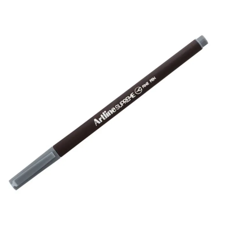 ROTULADOR ARTLINE SUPREME EPFS200 FINE LINER PUNTA DE FIBRA GRIS 0,4 MM