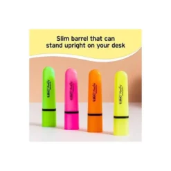 ROTULADOR BIC FLAT FLUORESCENTE NARANJA NEON CAJA DE 12 UNIDADES