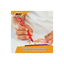 Rotulador Bic Kid Visaquarelle Punta Fina Extraflexible Pack 10 unidades