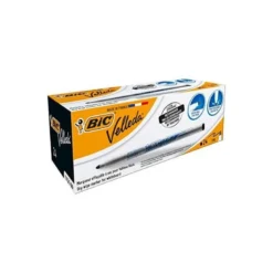 Rotulador Bic Velleda fino 1 mm color negro para pizarra blanca