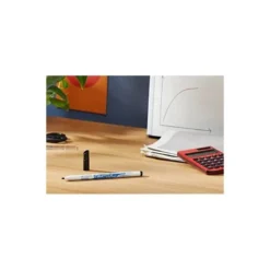Rotulador Bic Velleda fino 1 mm color negro para pizarra blanca