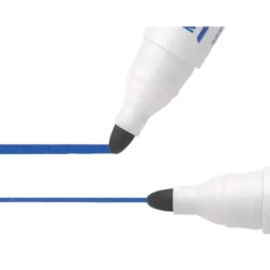 Rotulador Bic velleda para pizarra blanca punta redonda 1,3 mm azul