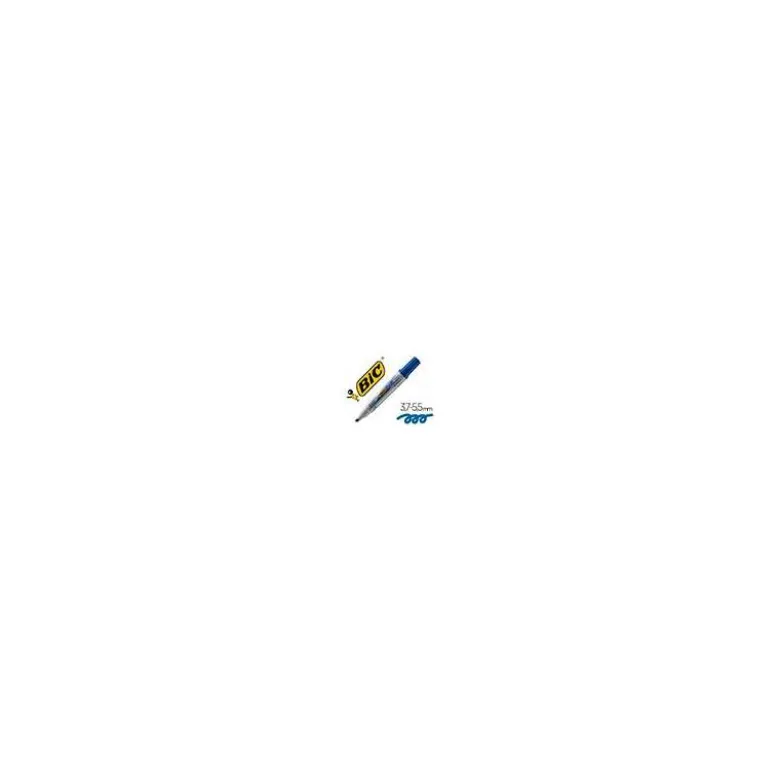 Rotulador Bic Velleda punta biselada 5,9 mm azul para pizarra blanca