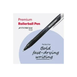 Rotulador-Bolígrafo roller Uni-Ball negro Jet Stream junior 0,45 mm SXN-150