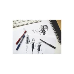 Rotulador-bolígrafo Uni-Ball negro UB-150 0,3 mm