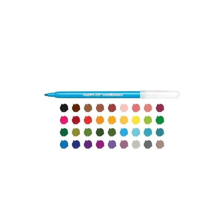 ROTULADOR CARIOCA JOY CAJA 1/2 METRO CAJA DE 50 UNIDADES COLORES SURTIDOS
