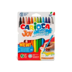 Rotulador Carioca Joy finos lavables caja 12 rotuladores