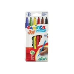 Rotulador Carioca Joy finos lavables caja 6 rotuladores