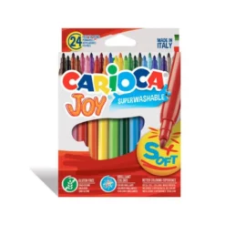 Rotulador Carioca Joy 24 ¡finos lavables caja 24 rotuladores!