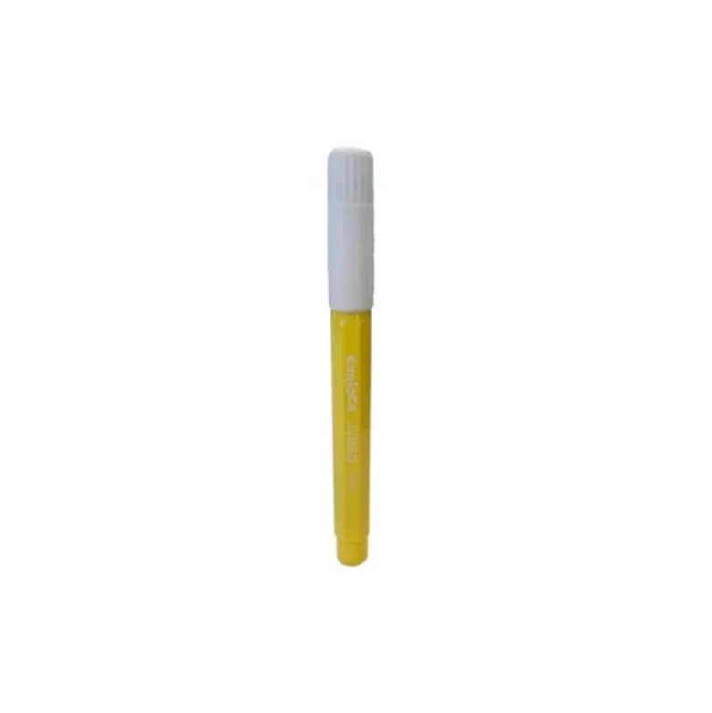 ROTULADOR CARIOCA JUMBO AMARILLO PUNTA GRUESA CAJA DE 12 UNIDADES
