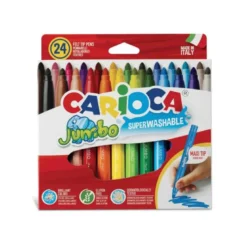 Rotulador Carioca Jumbo grueso lavable caja 24 rotuladores