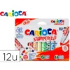 ROTULADOR CARIOCA STAMPERELLO CAJA 12 UNIDADES COLORES SURTIDOS