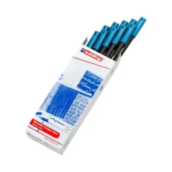 Rotulador Edding 1200 azul metalizado nº73