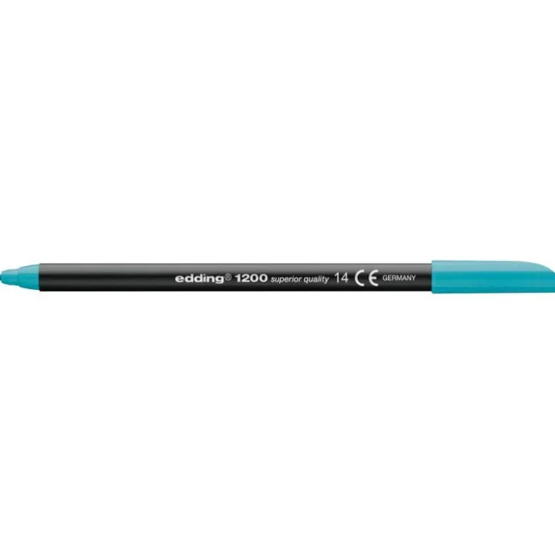 Rotulador Edding 1200 azul turquesa nº 14
